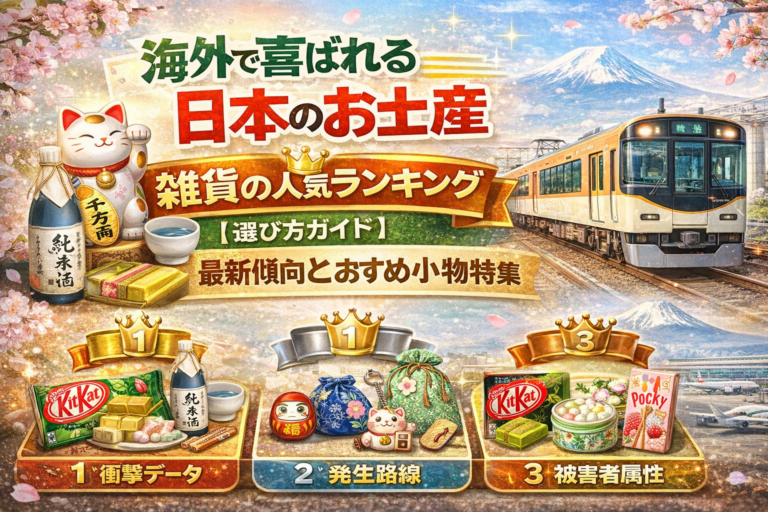 海外で喜ばれる日本のお土産が雑貨の人気ランキングと選び方ガイド【最新傾向とおすすめ小物特集】