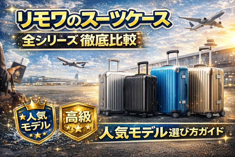 リモワのスーツケース全シリーズを徹底比較と人気モデルの選び方ガイド