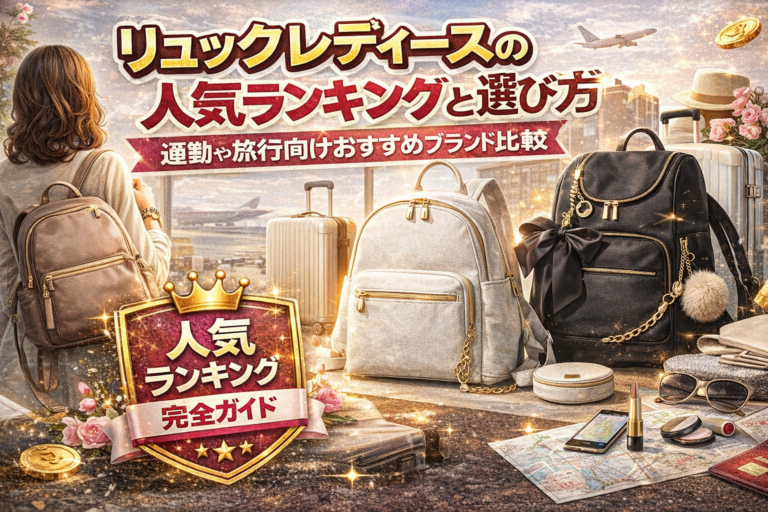 リュックレディースの人気ランキングと選び方完全ガイド｜通勤や旅行向けおすすめブランド比較
